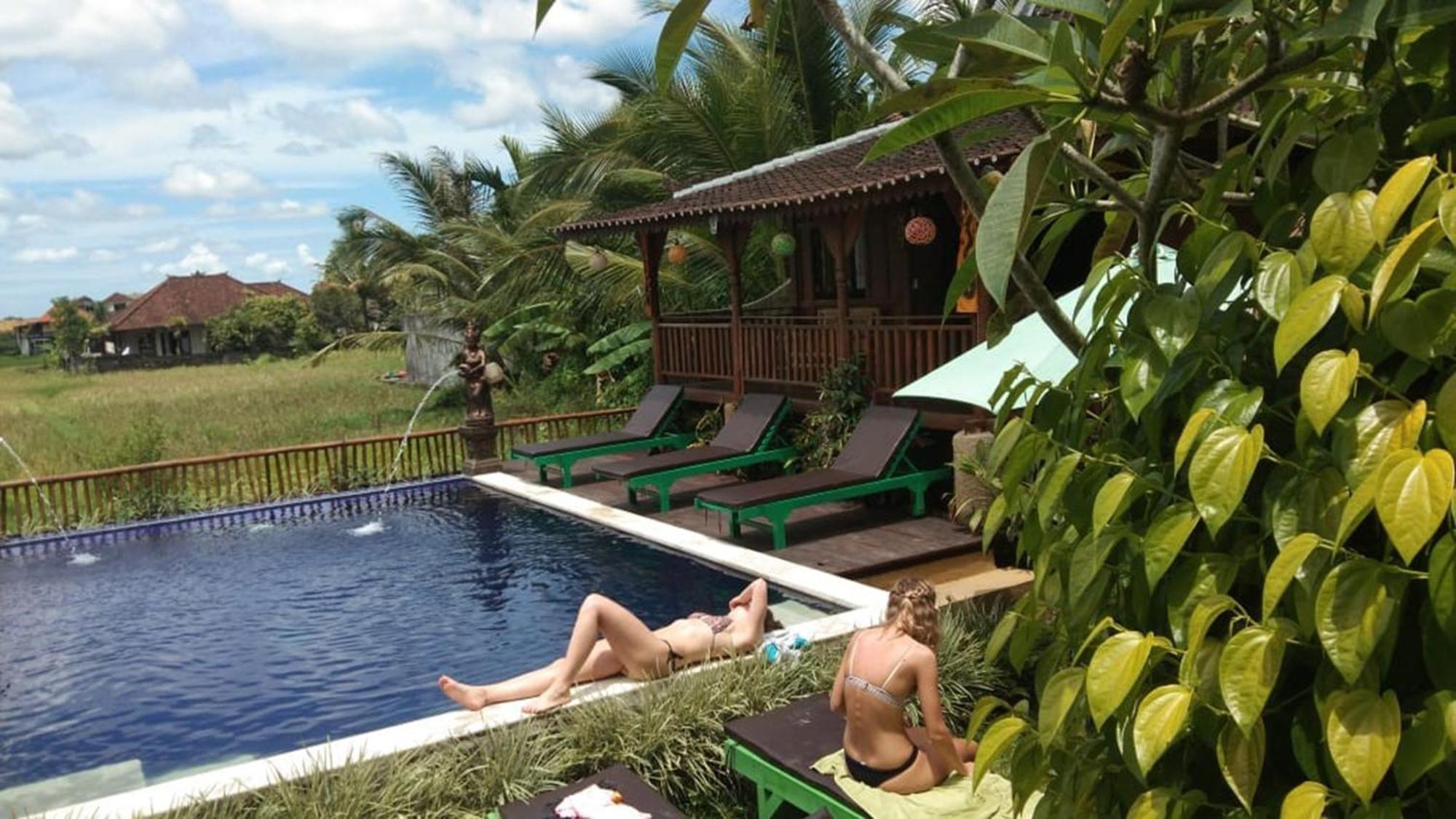Green Paddy Hostel & Villa Ubud Exterior foto