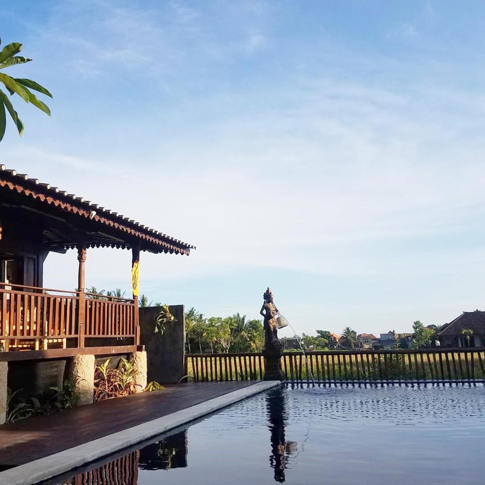 Green Paddy Hostel & Villa Ubud Exterior foto